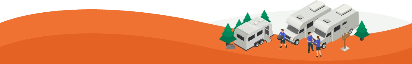キャンピングカーイラスト2