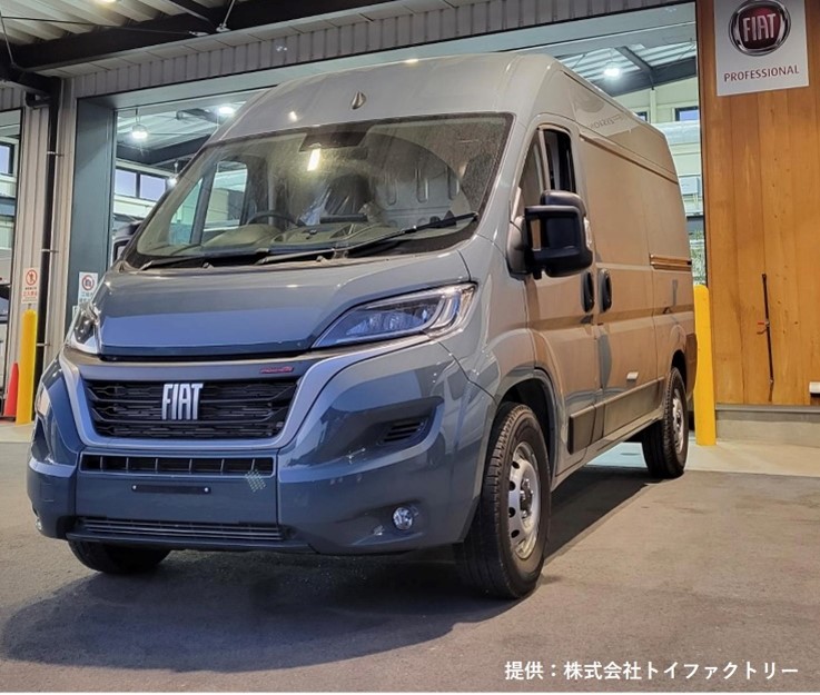 欧州を代表するキャンピングカーのベース車両「DUCATO（デュカト）」が